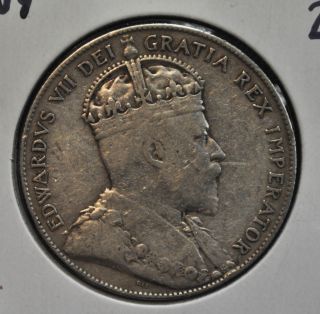 1909 Newfoundland 50 Cents VF 20