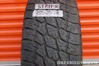 Nitto Terra Grappler 355 65R18 Tire 355 65 R18 Tread 11 32 STK 16