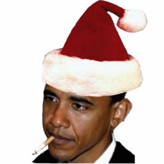 Obama Christmas Ornament(t shirt bumper anti obama Photo Sculptures