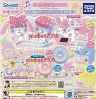 Takara Tomy Sanrio Sugar bunnies Stamp Sticker adherevise sheet figure