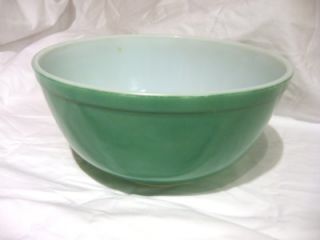 Pyrex Bowls Primary Colors Glossy Yellow Blue Red Green 401 404