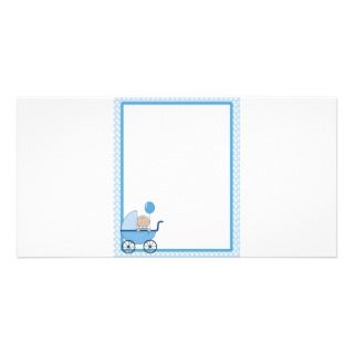 Baby Border Boy Picture Card