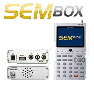 SEMBoX DSM 2009, Sat Finder mit LCD Display, Messgerät