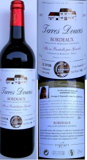 Fl. Bordeaux 2009 Terres Douces Goldm. Ginestet