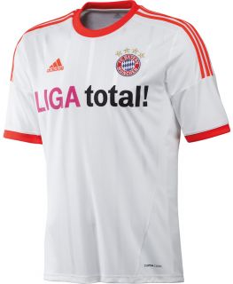 Bayern München Trikot Away 2012/2014 weiß orange [X22393]