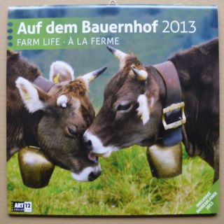 dem Bauernhof Farm Life 30x60cm WandKalender 2013 NEU OVP Kalender AK