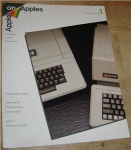 Apple on Apples Magazine   Volume 1   Number 1   1982