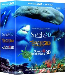 Jean Michel Cousteaus Film Trilogy in 3D   Blu ray   N