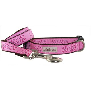 Lola & Foxy Nylon Dog Collars   Pink Kisses   Collars   Collars, Harnesses & Leashes