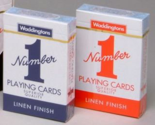 Waddington No.1 Number 1 Classic Playing Cards 2/pk