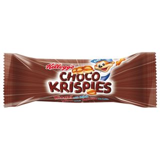 18,36EUR/1kg) Kelloggs Choco Krispies, Cereal and Milk, 25 Riegel