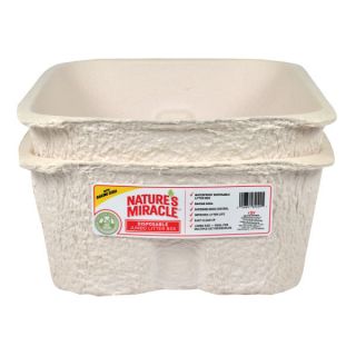 Nature's Miracle Disposable Jumbo Litter Box With Baking Soda   Sale   Cat