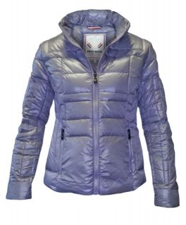 PIPER MARU Damen Winter Daunen Jacke Mantel TALLY Grau&Blau Grg. XS