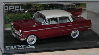 IXO/Opel Collection #18, Opel Kapitän P2 Limousine, 1959 64, rot, 1