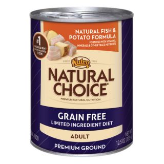 Nutro Natural Choice Grain Free Fish and Potato Adult Dog Food   Food   Dog