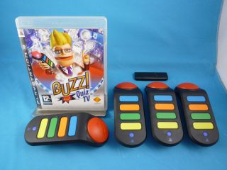 Buzz Quiz TV (inkl. wireless Buzzer) (PS3)