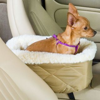 Snoozer Console Lookout Pet Car Seat   Khaki