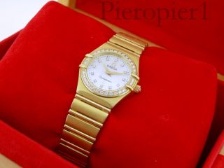 Omega Constellation Damen Uhr Aus 18 Karat 750 Gold