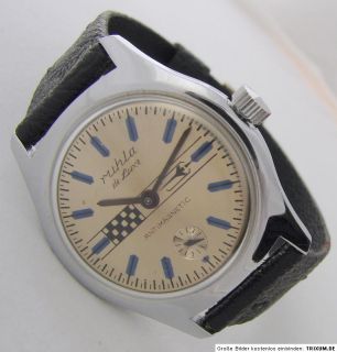 Ruhla de Luxe GDR Uhr Herrenuhr Germany men gents wristwatch watch