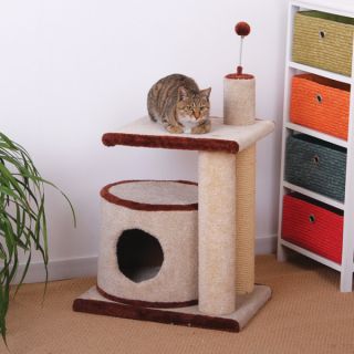 PetPals Cat Condo with Teasers   Furniture & Towers   Furniture & Scratchers