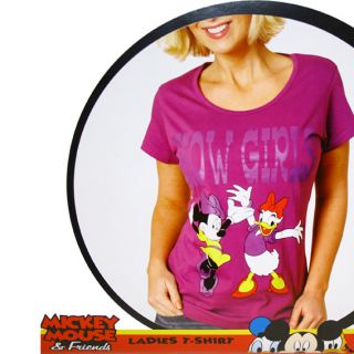Damen T Shirt   Minnie Mouse Mickey Mouse Micky Maus Disney Mädchen T