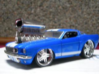 1966 Ford Mustang prostreet hotrod ratrod 1/24 scale car 65 64