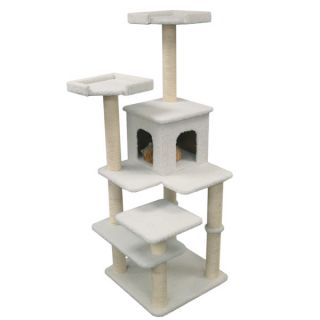 Majestic Pet 66" Bungalow Cat Tree   Furniture & Towers   Furniture & Scratchers