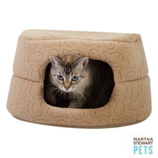 Hooded Cat Bed &F14 Enclosed Cat Shelters