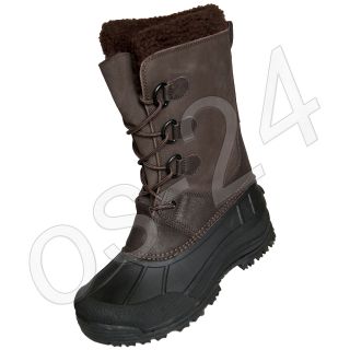 Canadian Boots Thermo Stiefel braun Leder Gr.43 ++NEU++