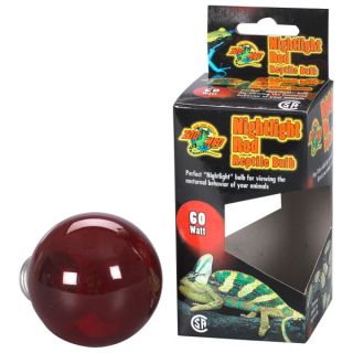 Zoo Med Nightlight Red Reptile Bulbs   Sale   Reptile