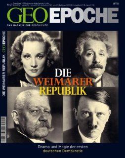 GEO Epoche 27/2007: Die Weimarer Republik: Das Magazin für Geschichte