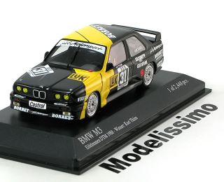 43 Minichamps BMW M3 E30 #31, DTM Winner Eifelrennen Thiim 1988