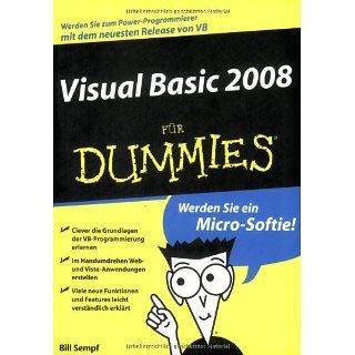 Visual Basic 2008 für Dummies Sandra Geisler, Bill Sempf