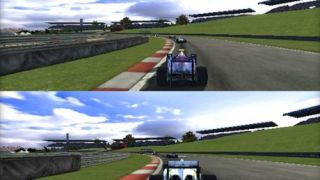 F1 2009 verfügt über einen Mehrspielermodus mit geteiltem Bildschirm