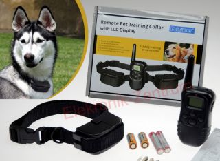 Ferntrainer Hunde Erziehungshalsband Wasserdicht Antibell Halsband