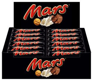 MARS Schoko Riegel mit Caramel und Candy Creme 36 Stück