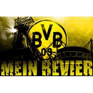 Borussia Dortmund Zimmerfahne / Fahne 2012 BVB Fanartikel 