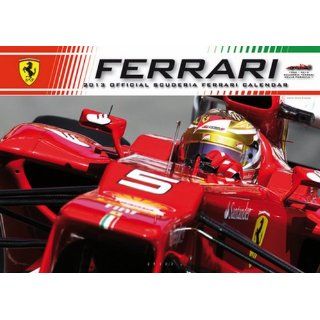 Der offizielle Ferrari Formel 1 Kalender 2013   »Rosso Corsa« Rosso