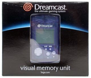 Dreamcast   limitierte VMU Memory Card blau NEU