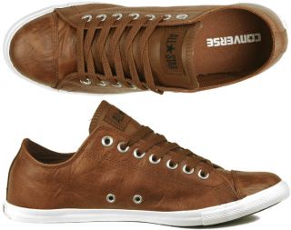 Converse Chucks All Star Slim OX leather brown Gr 40