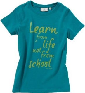 TOM TAILOR Mädchen T Shirt 10232200040/tee learn from life 