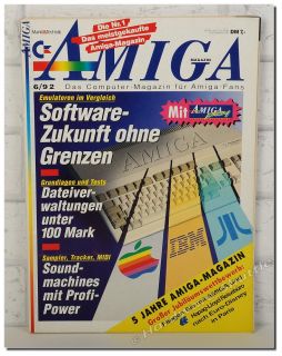 Amiga Magazin 6/92   Heft Zeitung Zeitschrift