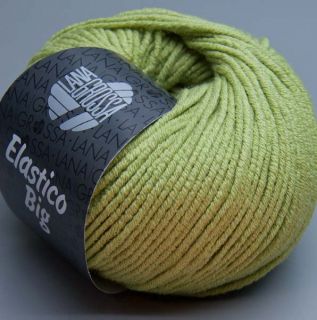 Lana Grossa Elastico Big 007 verde 50g Wolle
