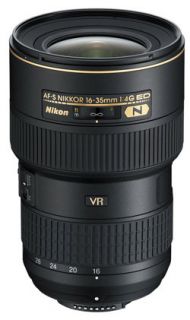 Nikon AF S Nikkor 16 35mm 14G ED VR Objektiv (77 mm Filtergewinde