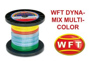 WFT Dynamix Multicolor Schnur geflochtene 1000m