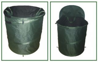 Garten Abfallbehälter mit Schaufelfunktion Laubsack Rasensack