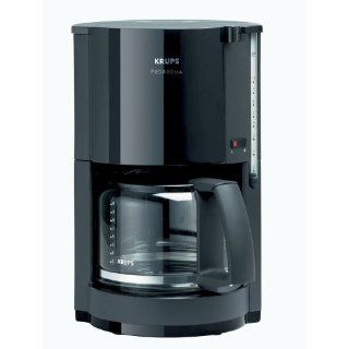 Krups F 309 4C ProAroma Glas Kaffeemaschine schwarz Küche