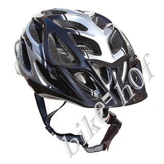 Fahrrad Helm Alpina Mythos M 52 57 schwarz silber