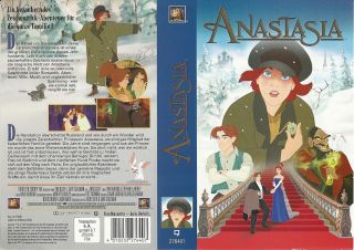 VHS) Anastasia   Zeichentrick Verfilmung   Regie Don Bluth (1997