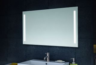 Lux aqua Design Wand Spiegel Badezimmerspiegel LED Beleuchtung (100cm